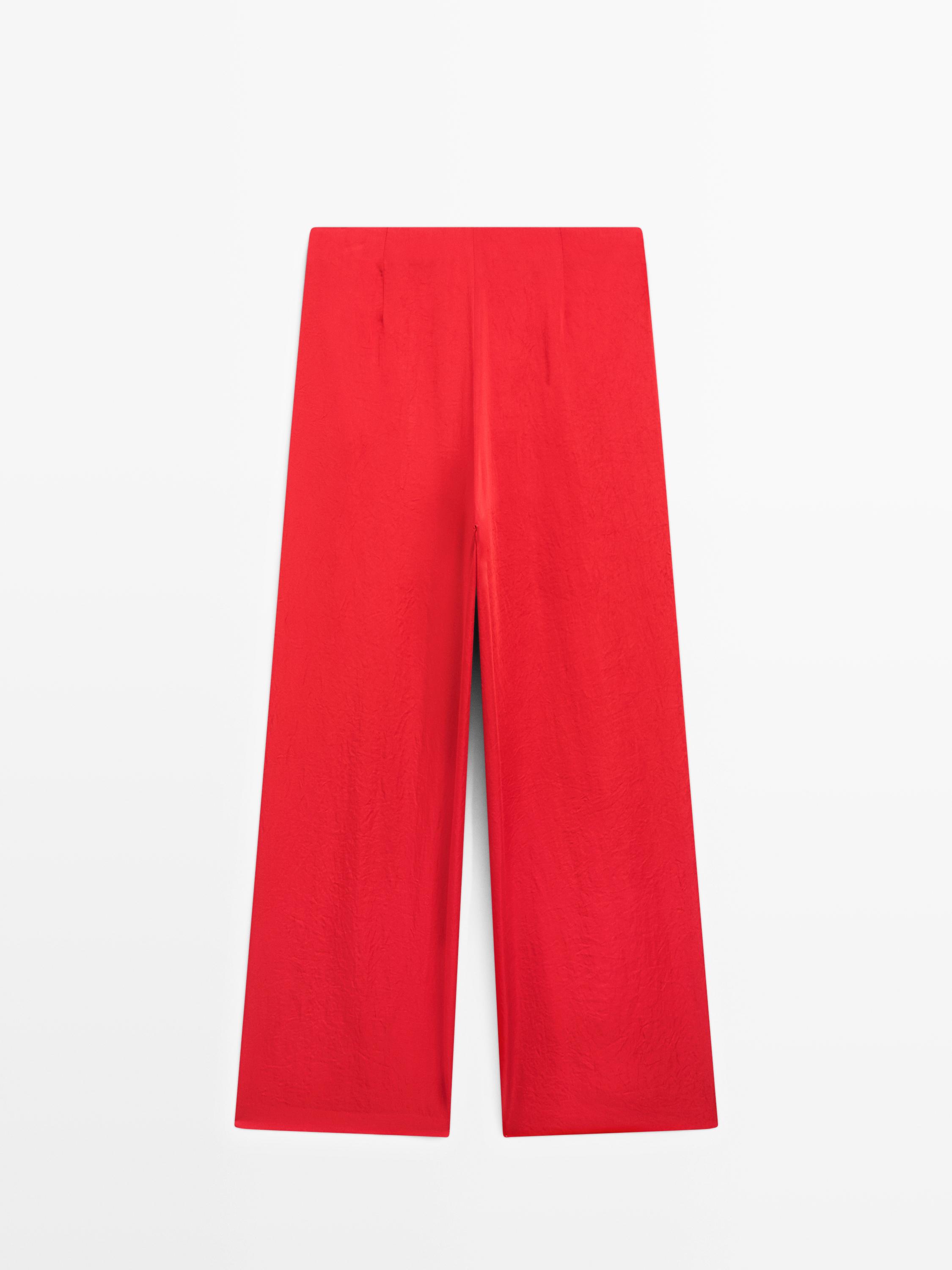 Pantalon palazzo fluide